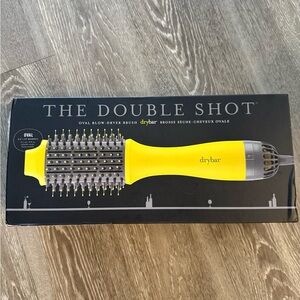Drybar Double Shot Oval Blow-Dryer Brush in Yellow